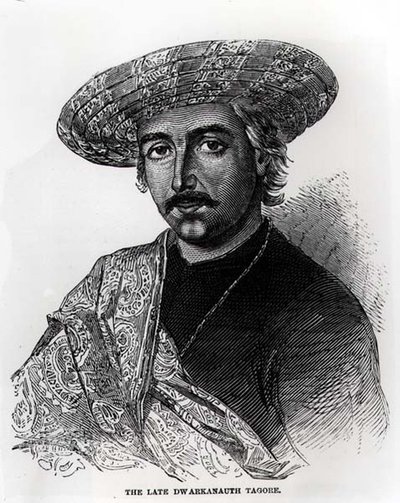 Dwarkanath Tagore (1794-1846) by English School